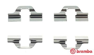 Juego de accesorios, balatas de frenos BREMBO A 02 205