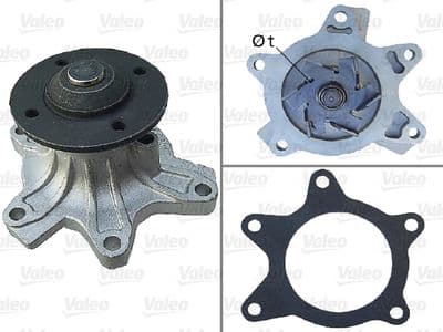 Bomba de agua, refrigeración del motor VALEO 506907