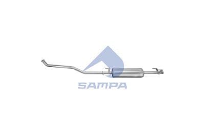 Silenciador central/posterior SAMPA 207.149