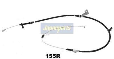 Cable de accionamiento, freno de estacionamiento JAPANPARTS BC-155R