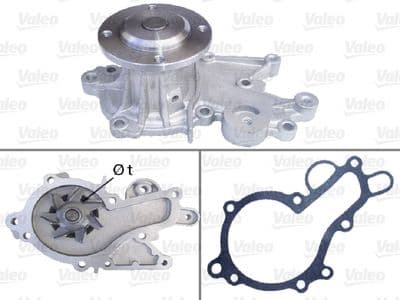 Bomba de agua, refrigeración del motor VALEO 506568
