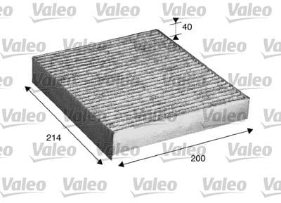 Filtro, aire del interior VALEO 715533