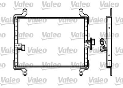 Condensador, aire acondicionado VALEO 818191