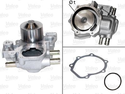 Bomba de agua, refrigeración del motor VALEO 506439