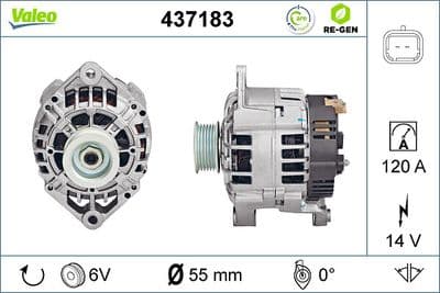 Alternador VALEO 437183