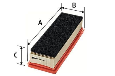 Filtro de aire VALEO 585181