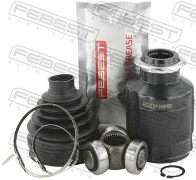 Juego de articulación, eje de transmisión FEBEST 2211-D9A64WRH