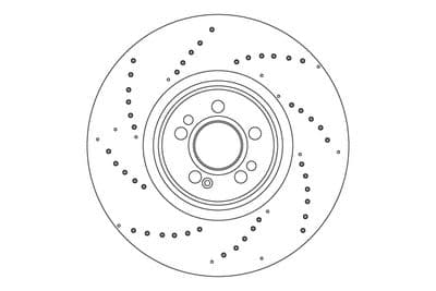 Disco de freno TRW DF4598S
