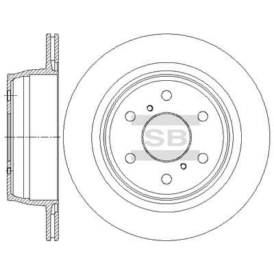 Disco de freno Hi-Q SD5520