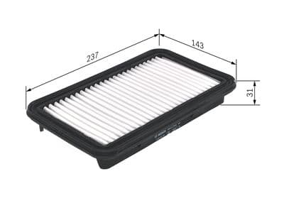Filtro de aire BOSCH F 026 400 191