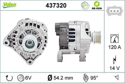 Alternador VALEO 437320