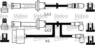Juego de cables de encendido VALEO 346249