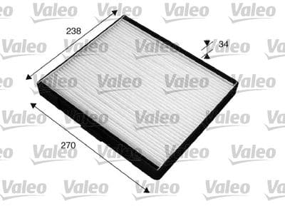 Filtro, aire del interior VALEO 715517
