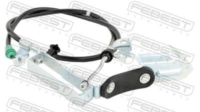 Cable de accionamiento, freno de estacionamiento FEBEST 05100-TRBLH