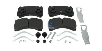 Juego de balatas de freno DT Spare Parts 4.90937