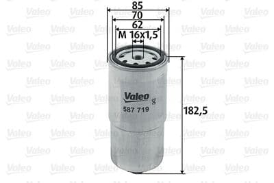 Filtro combustible VALEO 587719