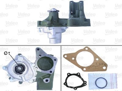Bomba de agua, refrigeración del motor VALEO 506293