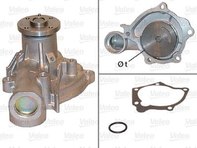 Bomba de agua, refrigeración del motor VALEO 506936