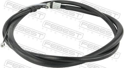 Cable de accionamiento, freno de estacionamiento FEBEST 25100-MFDRUMRH