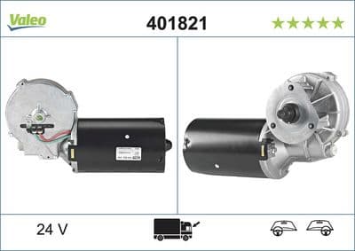 Motor del limpiaparabrisas VALEO 401821