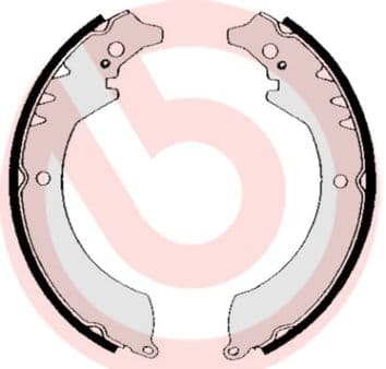 Juego de zapatas de frenos BREMBO S 16 501