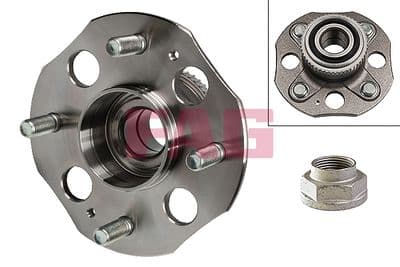 Juego de balero de rueda Schaeffler FAG 713 6202 90