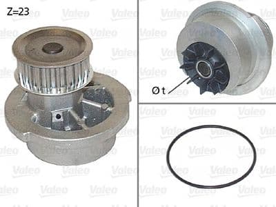 Bomba de agua, refrigeración del motor VALEO 506308