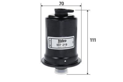 Filtro combustible VALEO 587219