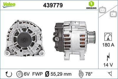 Alternador VALEO 439779
