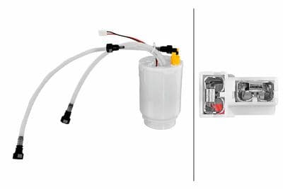 Vaso estabilizador, bomba de combustible HELLA 8TF 358 306-431