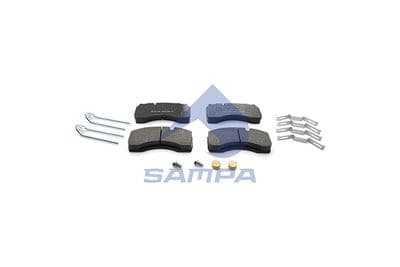 Juego de balatas de freno SAMPA 096.612