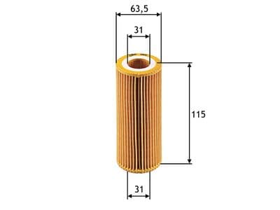 Filtro de aceite VALEO 586511