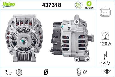 Alternador VALEO 437318
