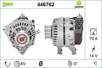 Alternador VALEO 446762