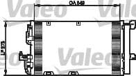 Condensador, aire acondicionado VALEO 818047