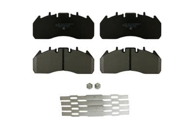 Juego de balatas de freno HELLA 8DB 355 061-801