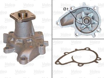 Bomba de agua, refrigeración del motor VALEO 506429