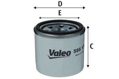 Filtro de aceite VALEO 586170