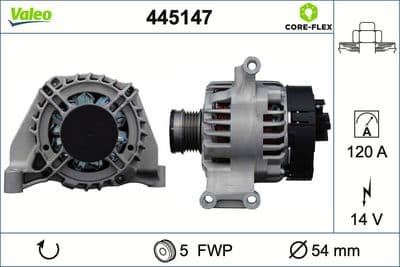 Alternador VALEO 445147