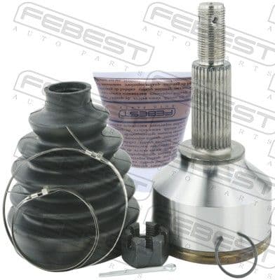 Juego de articulación, eje de transmisión FEBEST 2110-TTF330