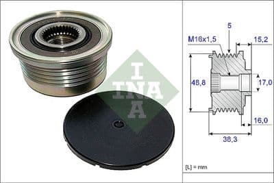 Rueda libre del alternador Schaeffler INA 535 0048 10