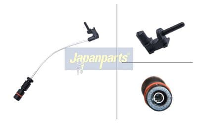 Contacto de aviso, desgaste de balatas de frenos JAPANPARTS BPW-107