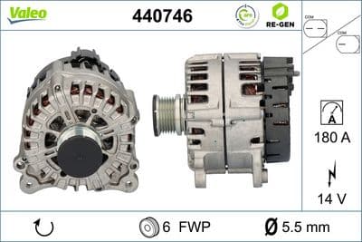 Alternador VALEO 440746