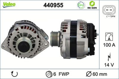 Alternador VALEO 440955