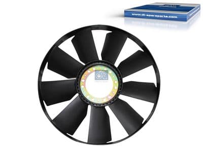 Núcleo del ventilador, refrigeración del motor DT Spare Parts 3.15209