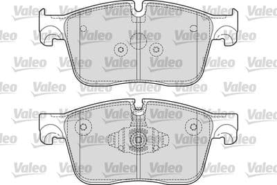 Juego de balatas de freno VALEO 601677
