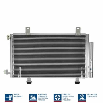 Condensador, aire acondicionado NISSENS 94979