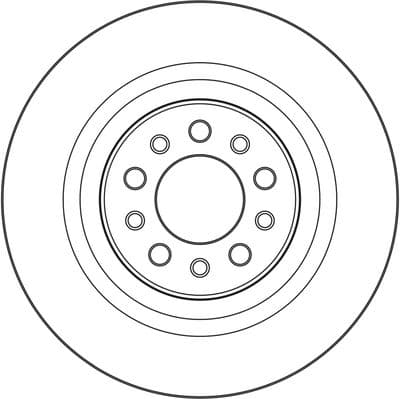 Disco de freno TRW DF4068