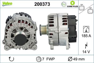Alternador VALEO 200373