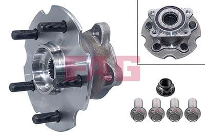 Juego de balero de rueda Schaeffler FAG 713 6189 80